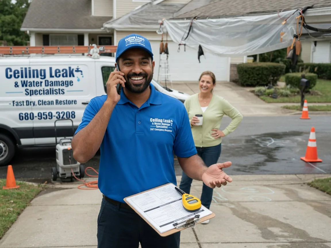 Ceiling Leak Cleanup Carrollton, GA FAQs